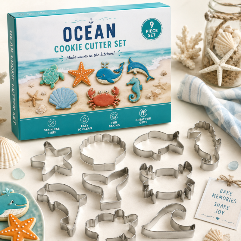 Ocean Cookie Cutter Set
