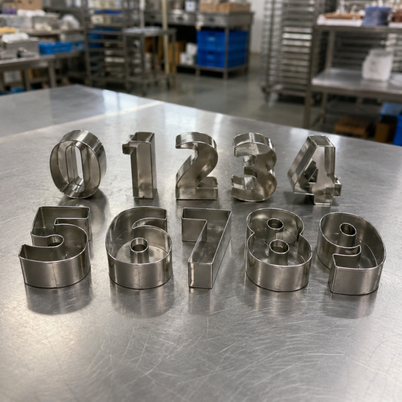 Number Cookie Cutter Set