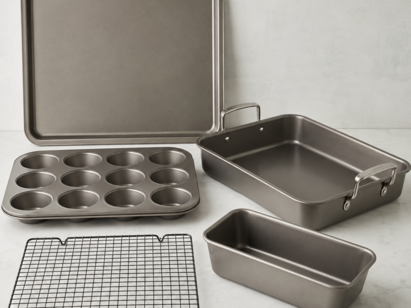 9-Cavity Silicone Bread Baking Pan