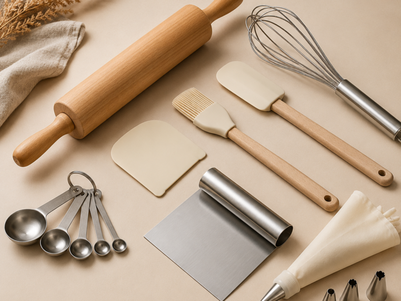 Stainless Steel Rolling Pin Set